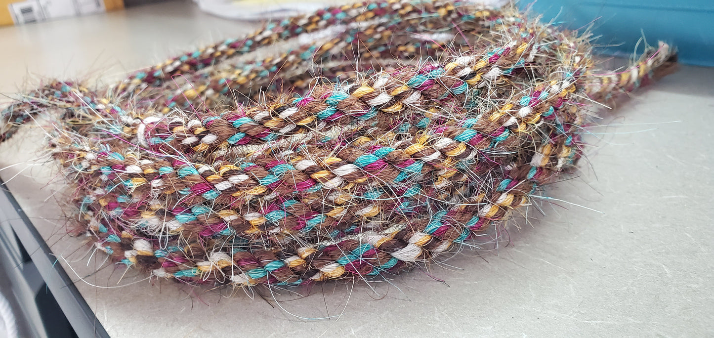 Raspberry Gypsy Boho Loop Rein