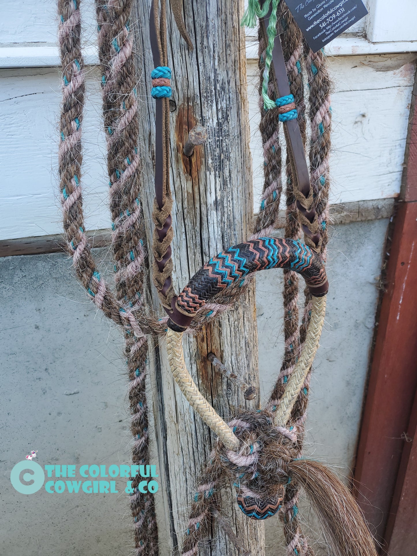 Custom Bosal and Mecate Set