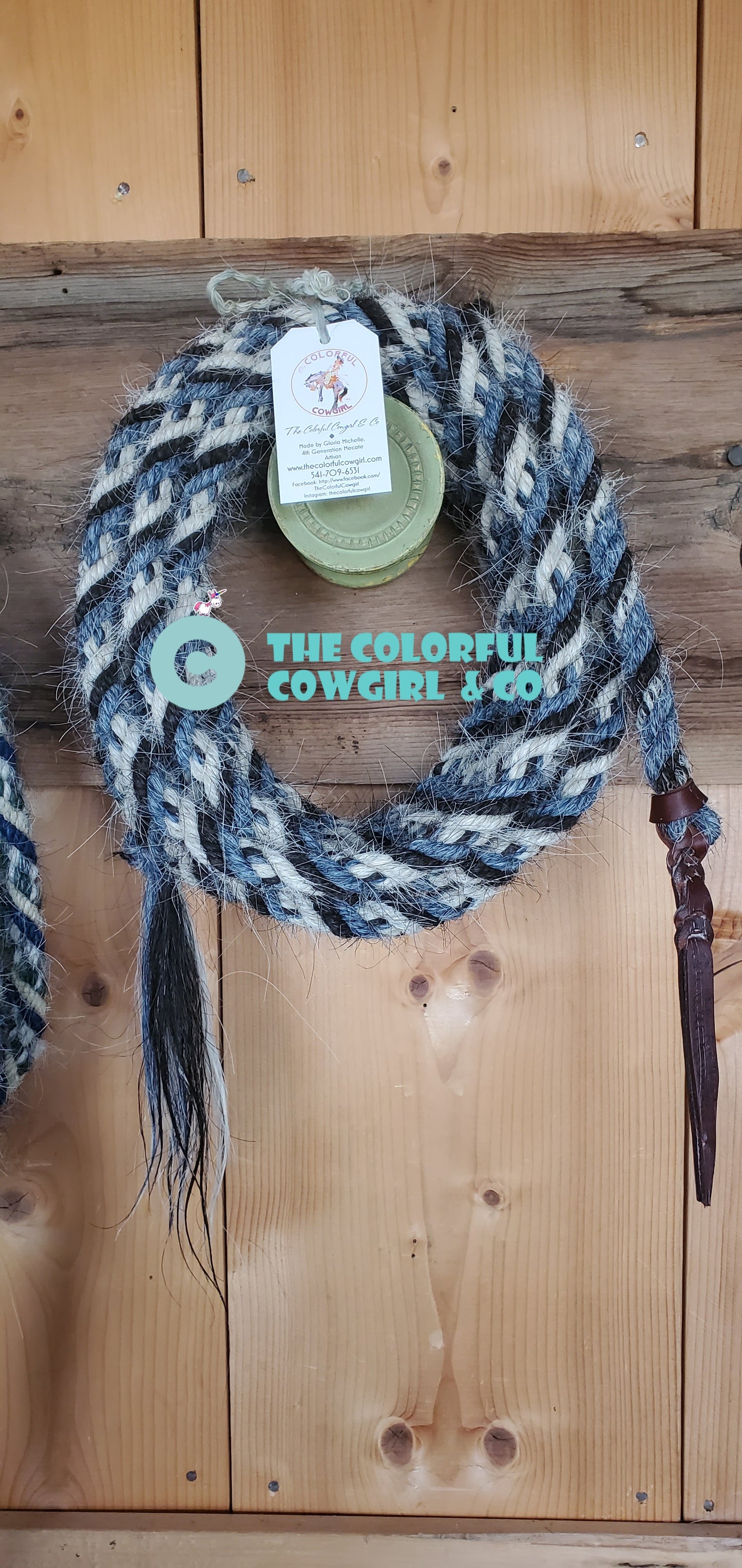 Ol Smoky Blue Mecate 💙