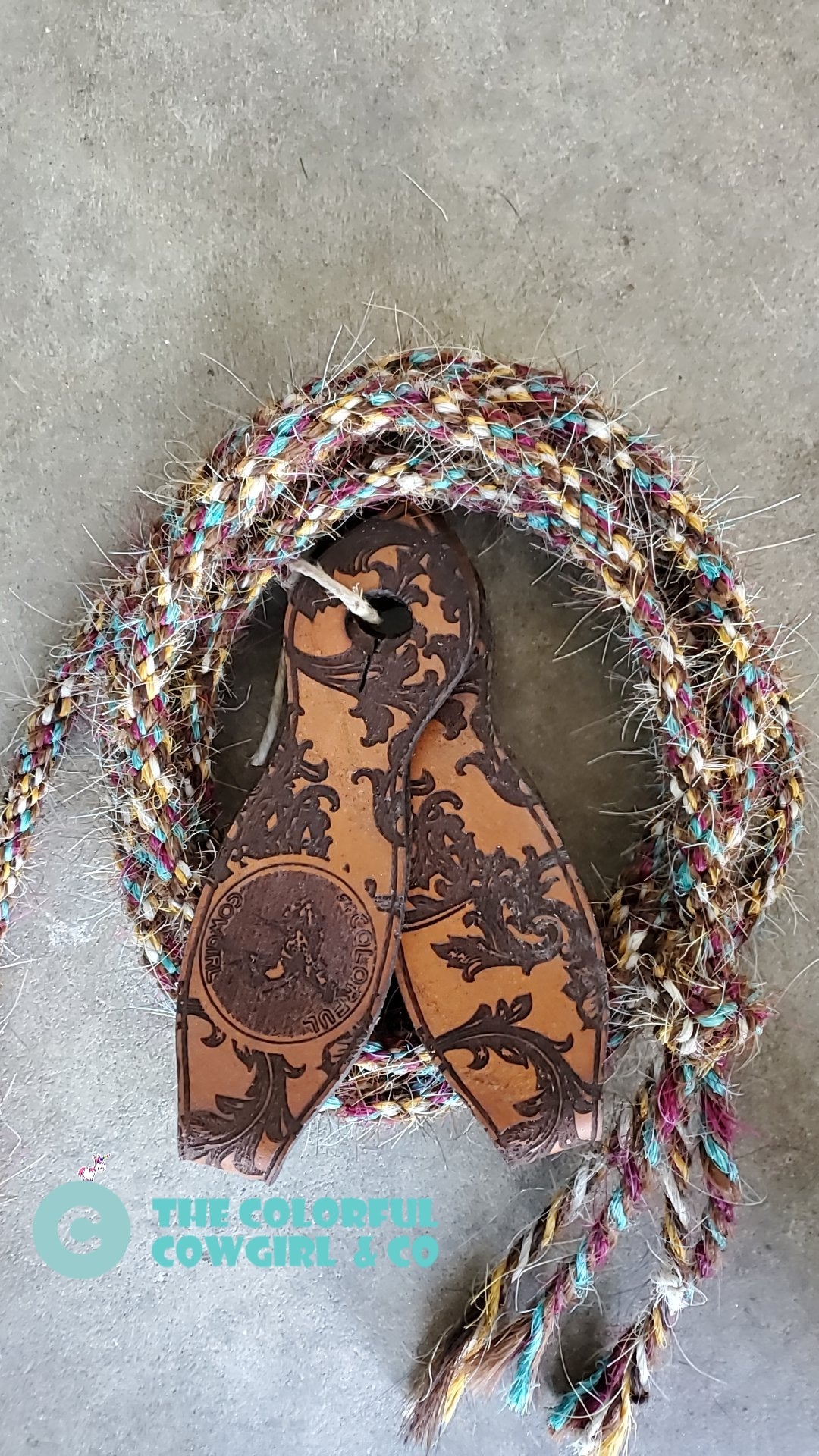 Sorrel Boho Loop Rein
