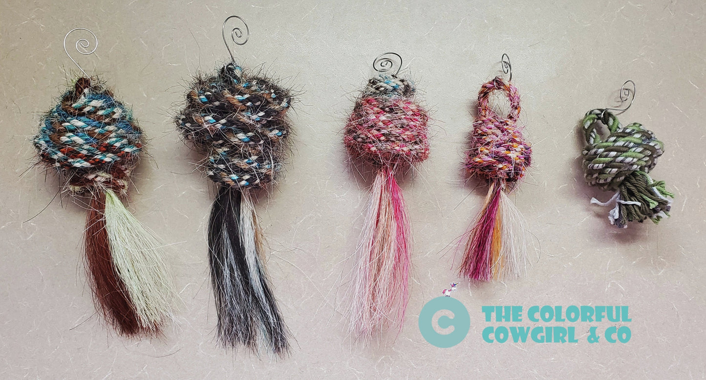 Mecate Ornaments with Tassel