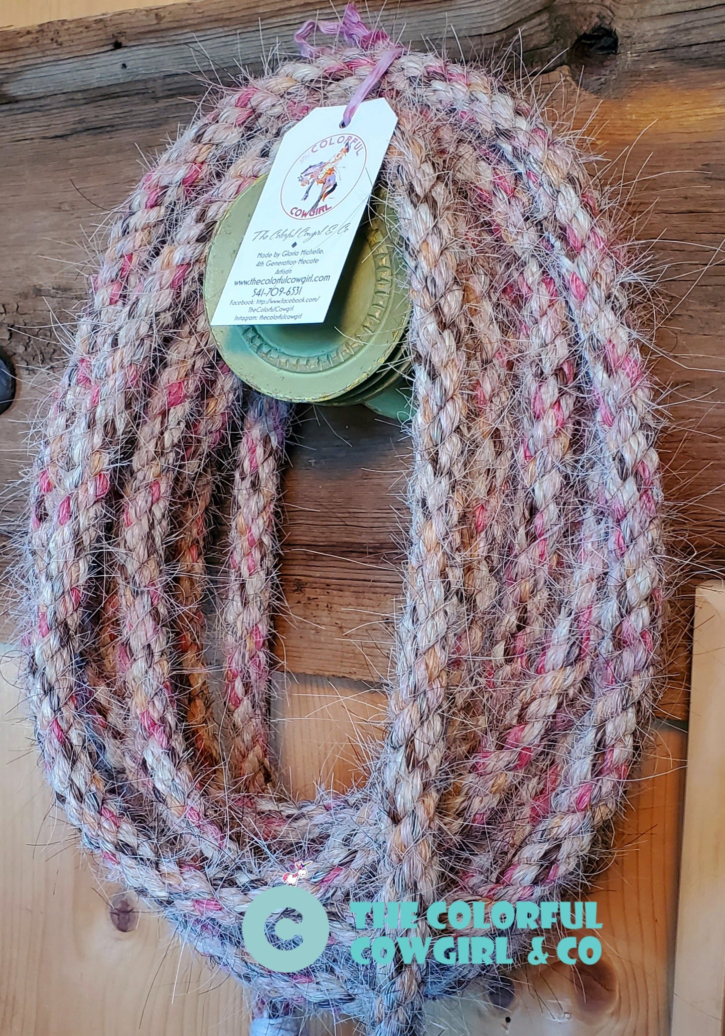 Strawberry Boho Mecate