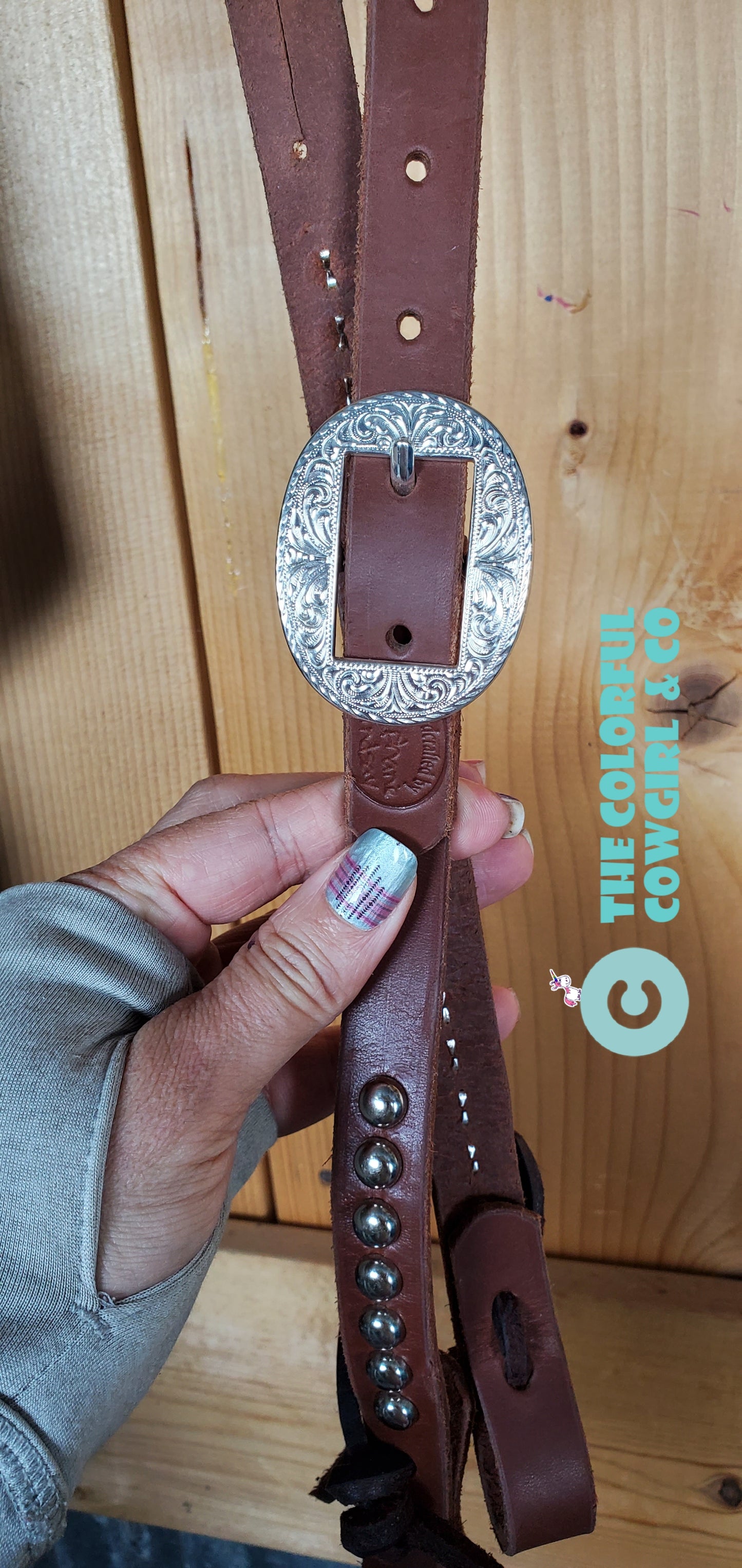 Nickel Dot Headstall