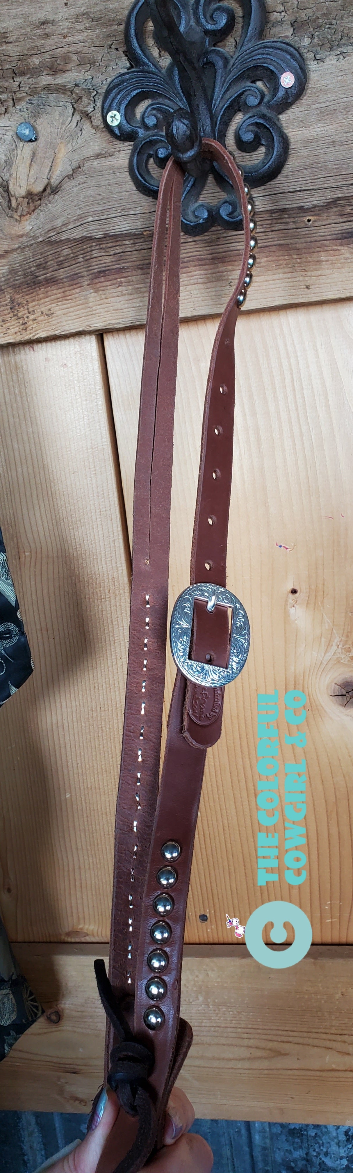 Nickel Dot Headstall