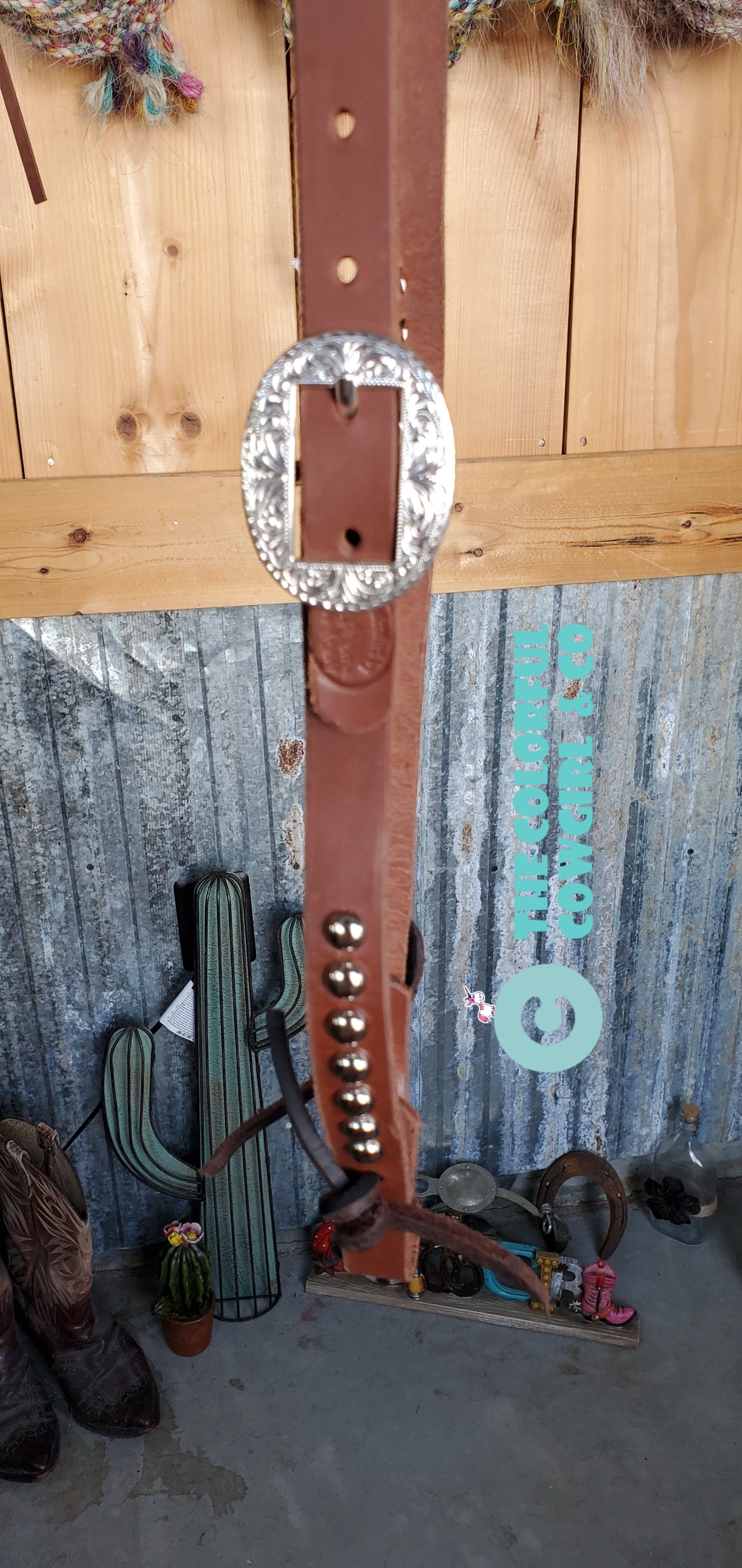 Nickel Dot Headstall