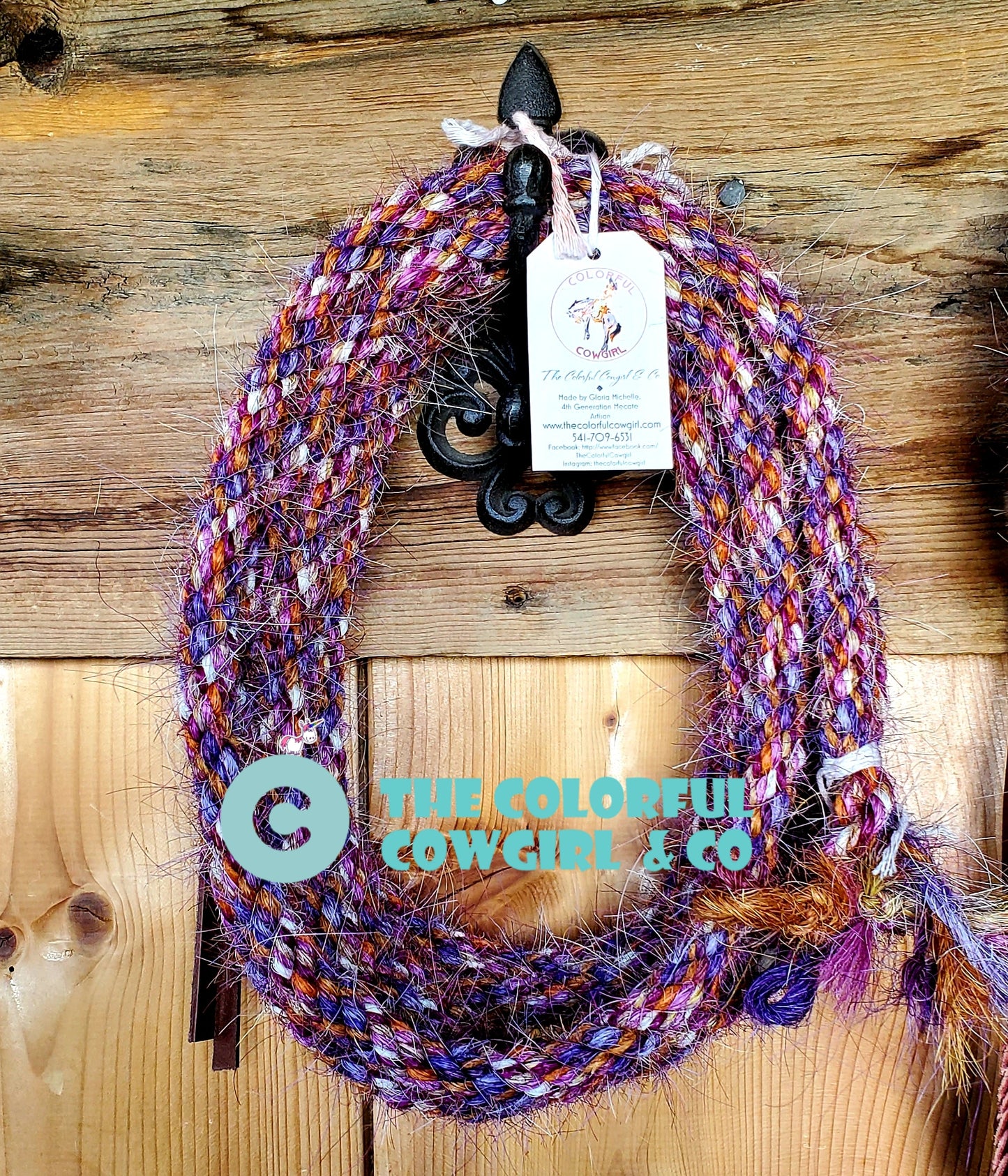 Raspberry Gypsy Boho Mecate