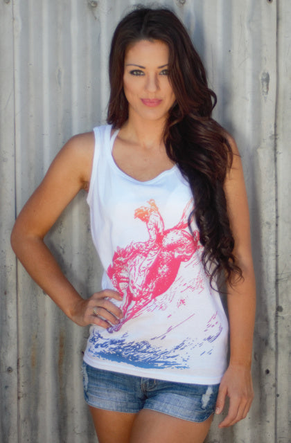 Vintage Bronc Ombre Tank