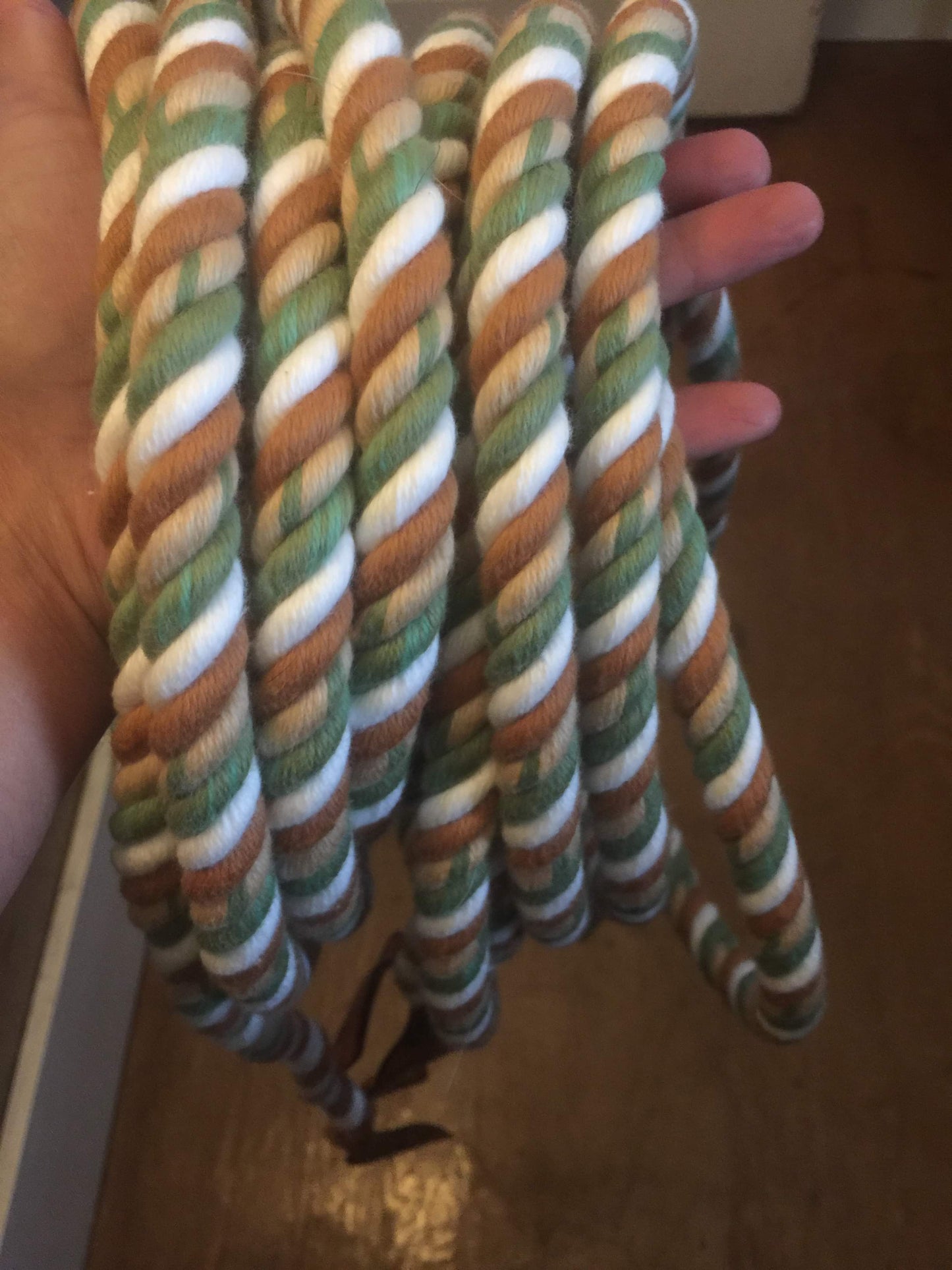 Custom cotton split reins