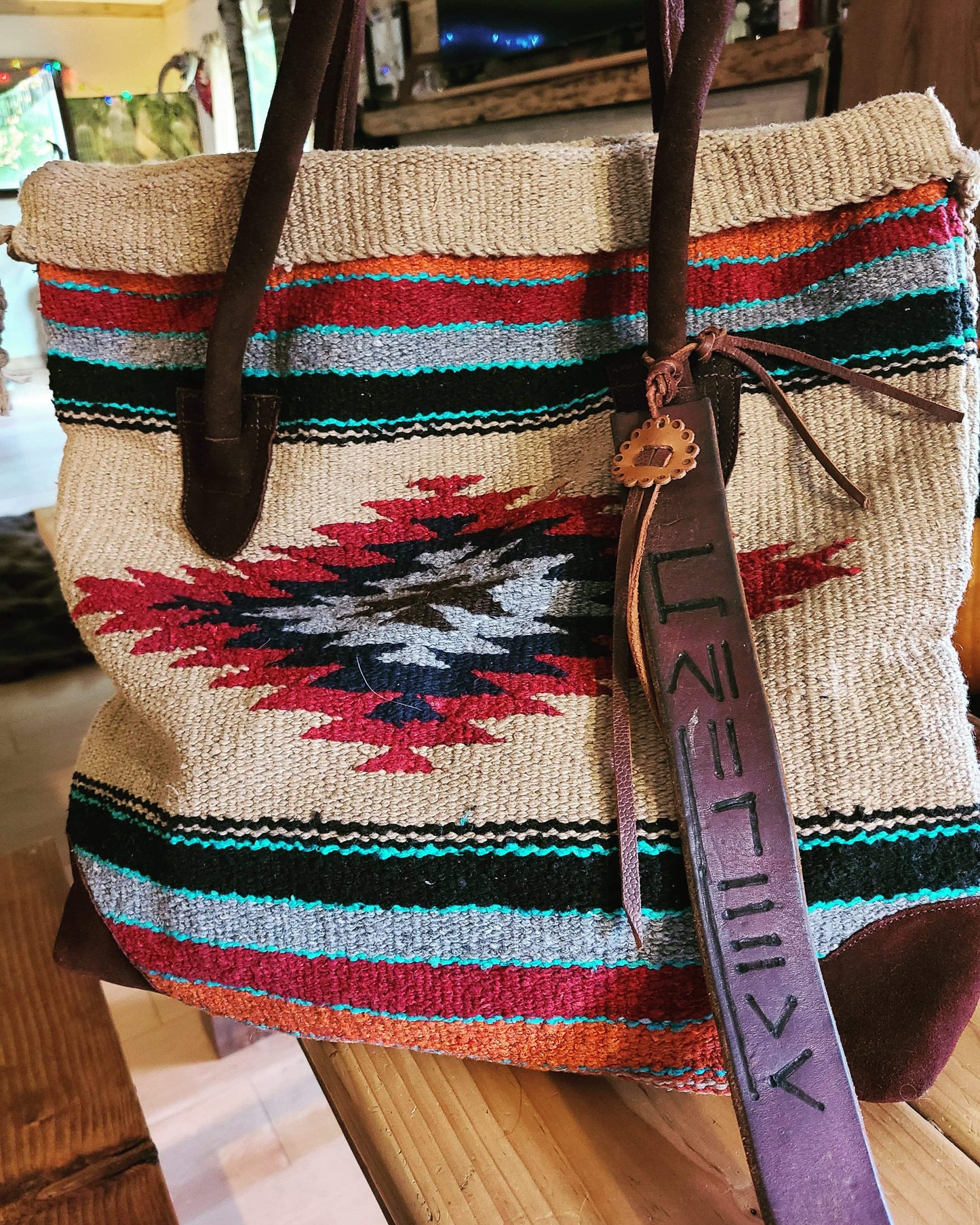 Colorful Cowgirl Horse Hair Tassel Keychains