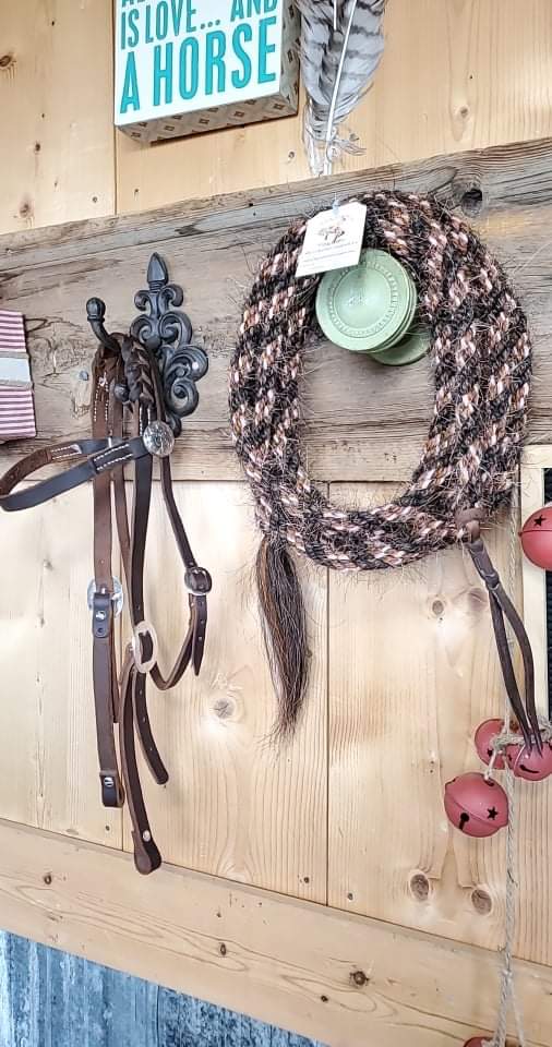 Dark Hot Oiled Braided Browband Headstall