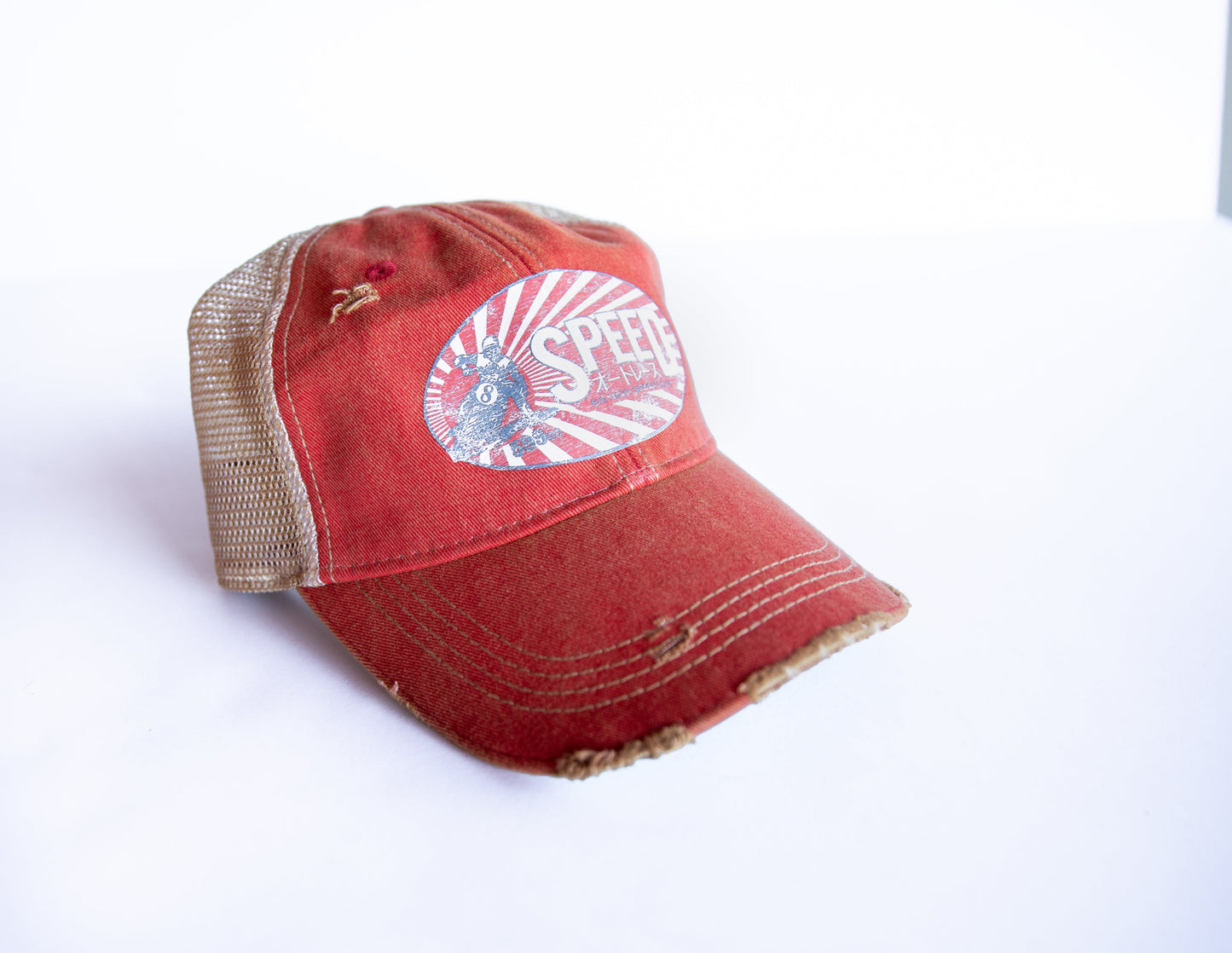 SPEED Vintage Distressed Cap  Three Colors Bulk