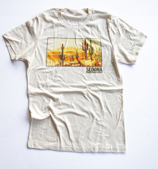 Sedona Sunrise Tee-Natural