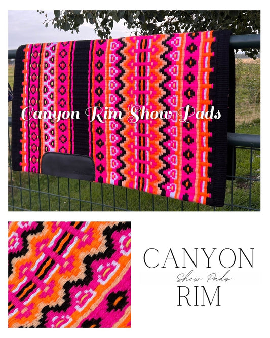 Beautiful Pinks, Oranges and Black Show Pad