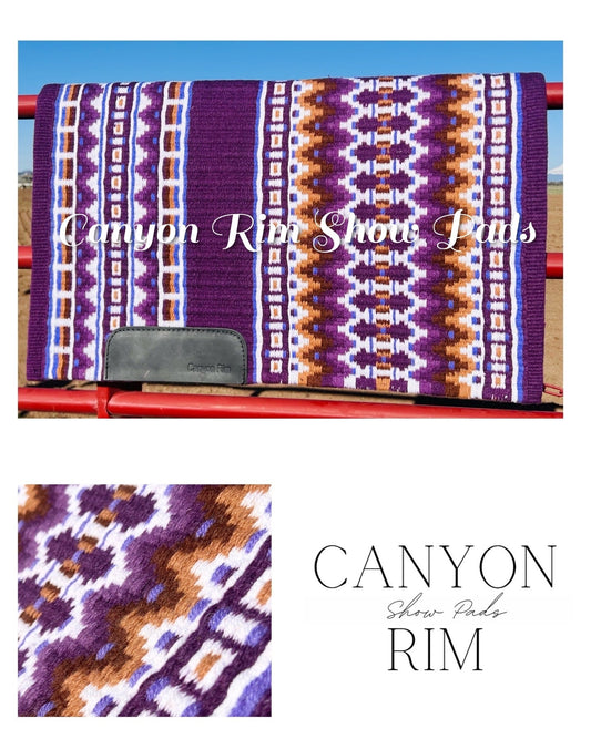 Beautiful purples, gold, and white show pad