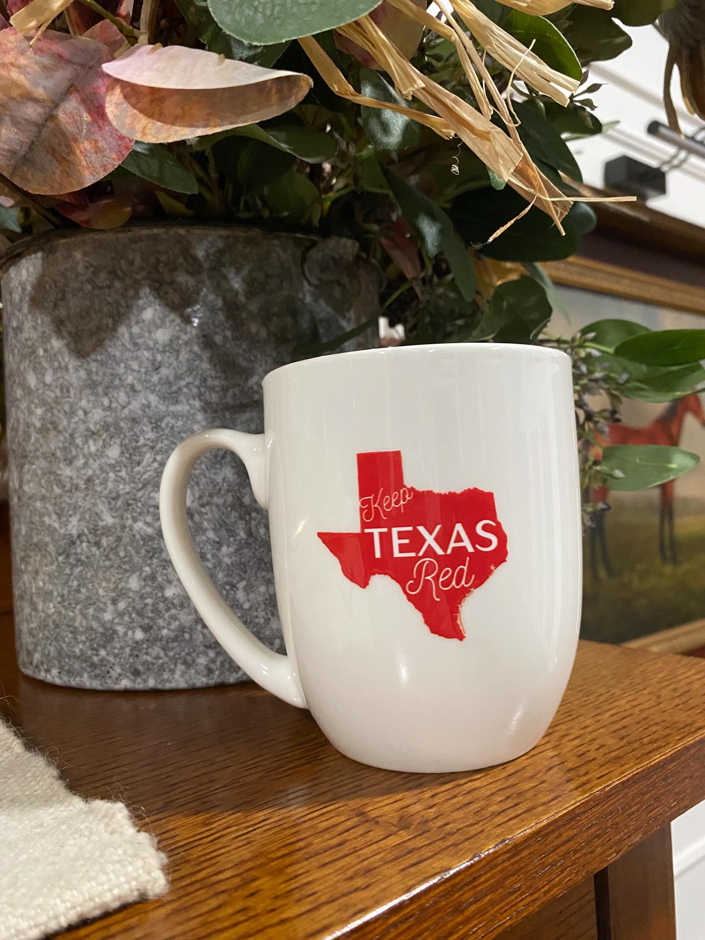 Texas Red Mug Bistro Mug