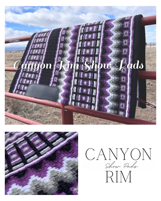 Beautiful shades of purple, white, greys, and black show pad