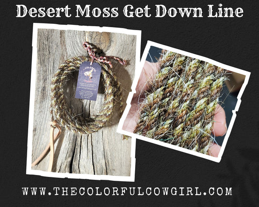 Desert Moss Mecate and Hatbands