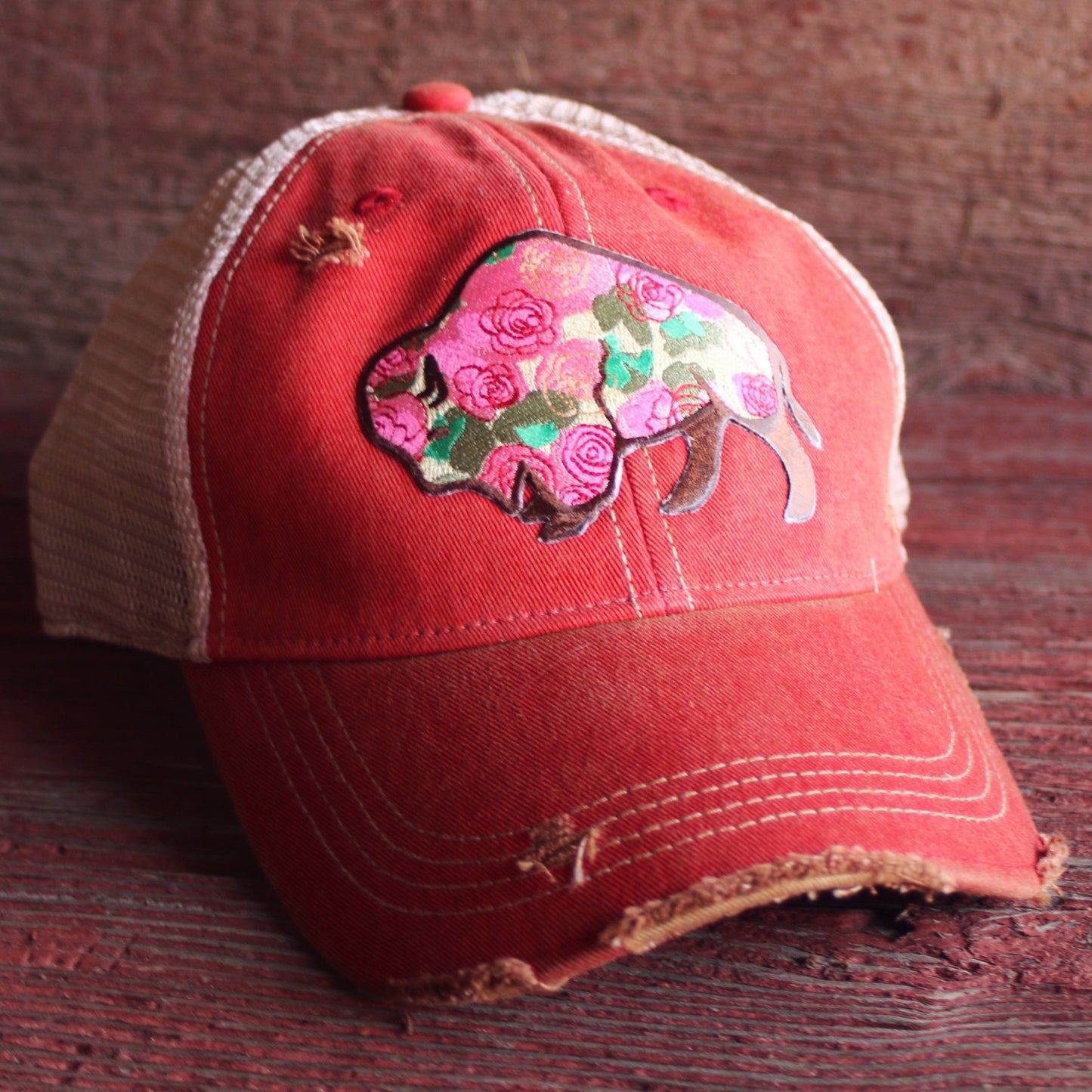 Buffalo Rose Cap Five Colors