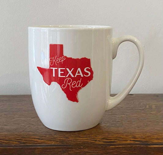 Texas Red Mug Bistro Mug