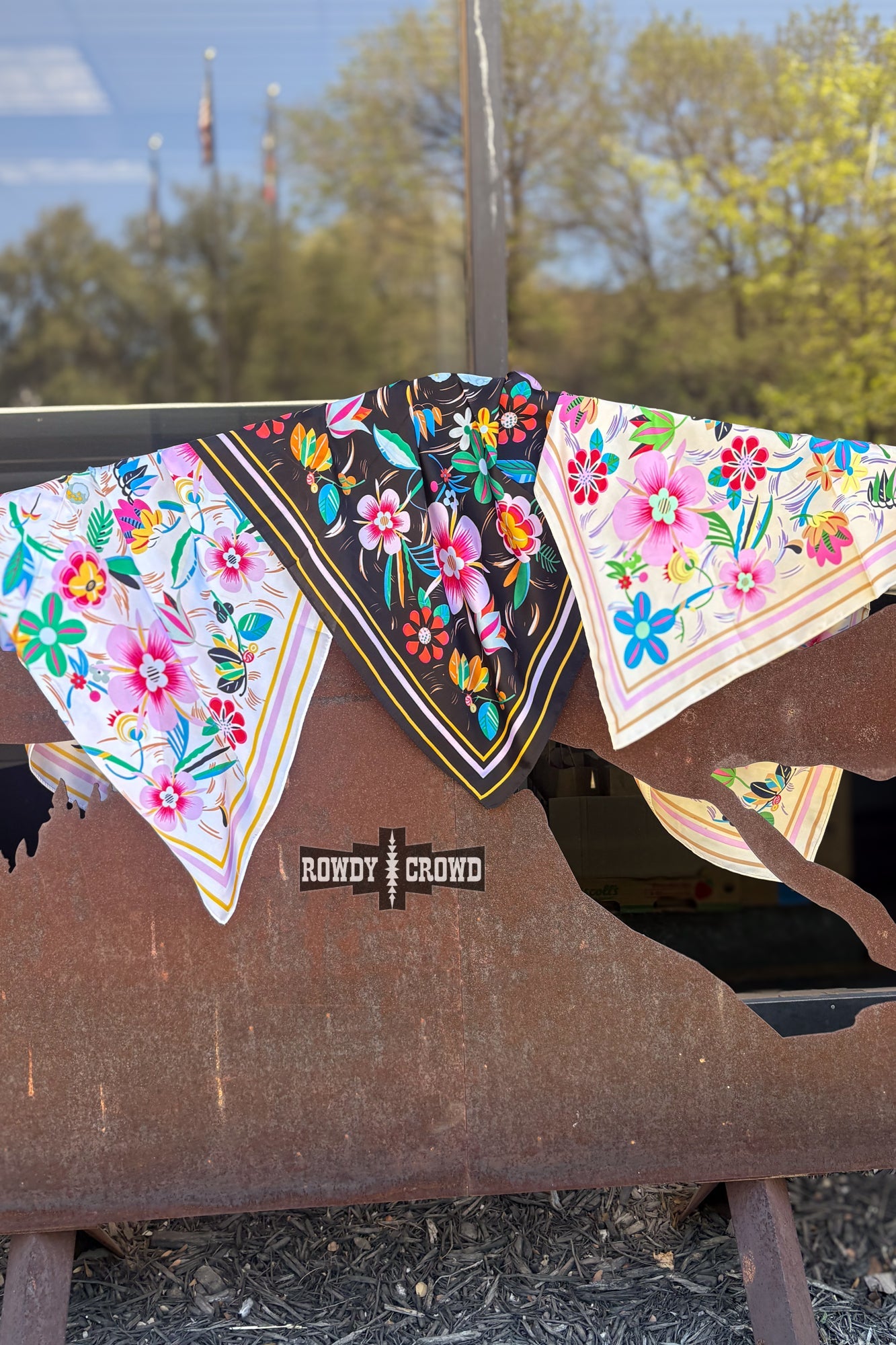 SMALL Fearless Floral Wild Rags