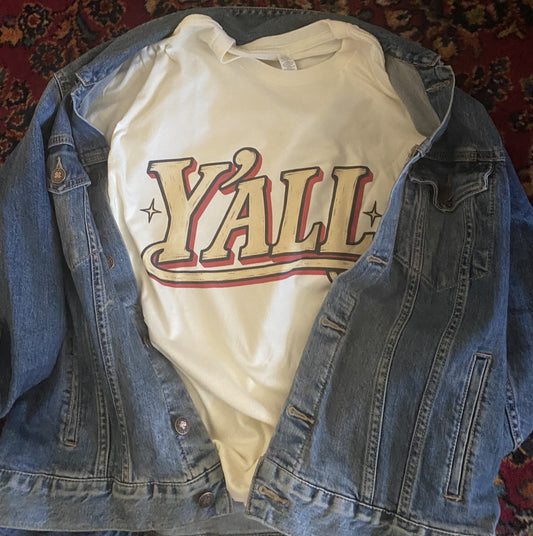 Y'ALL Tee- Natural 10-100-2307-101
