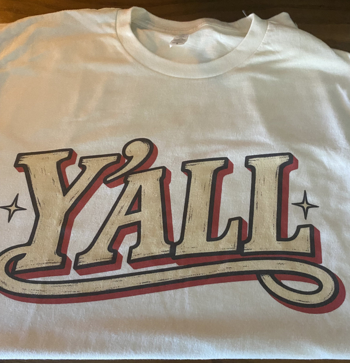 Y'ALL Tee- Natural 10-100-2307-101