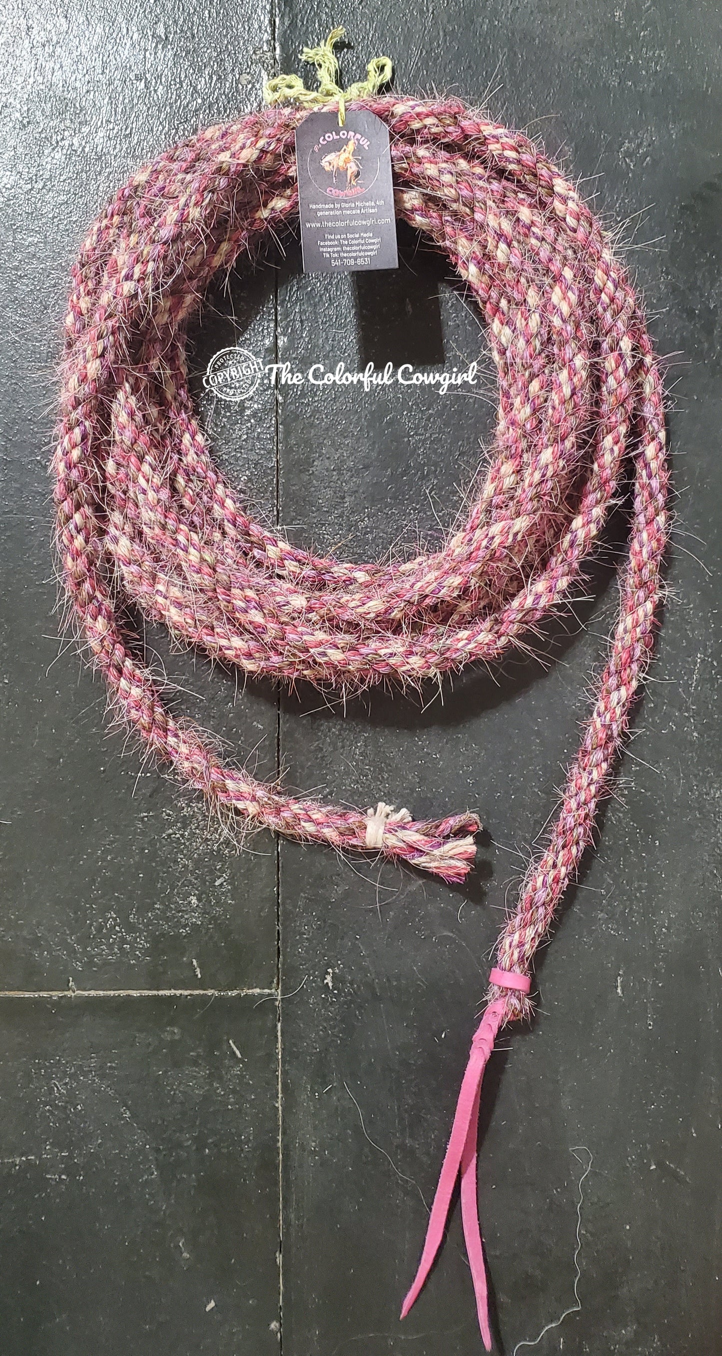 All about Pink Boho Mecate