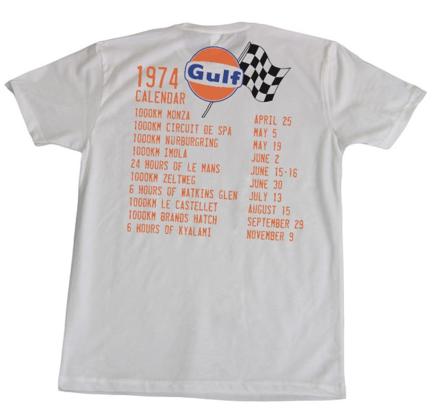 Gulf Research Racing Tee- White