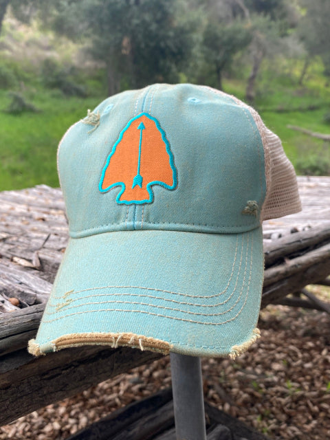 Tahoma Arrowhead Cap in Three Colors Bulk