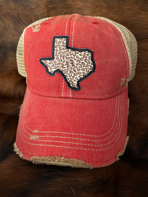 Texas Leopard Cap Eight Colors Bulk