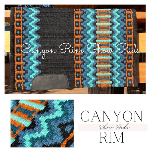 Beautiful Brown, Blues, and Rust Show Pad