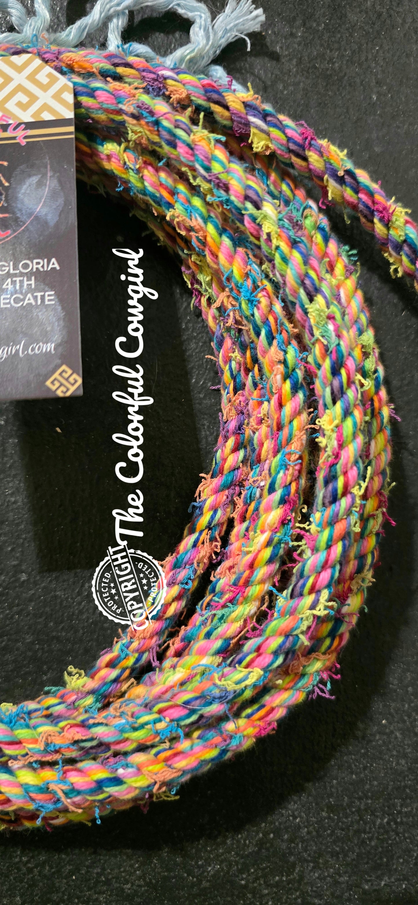 Boho Cotton Mini Pony Mecate