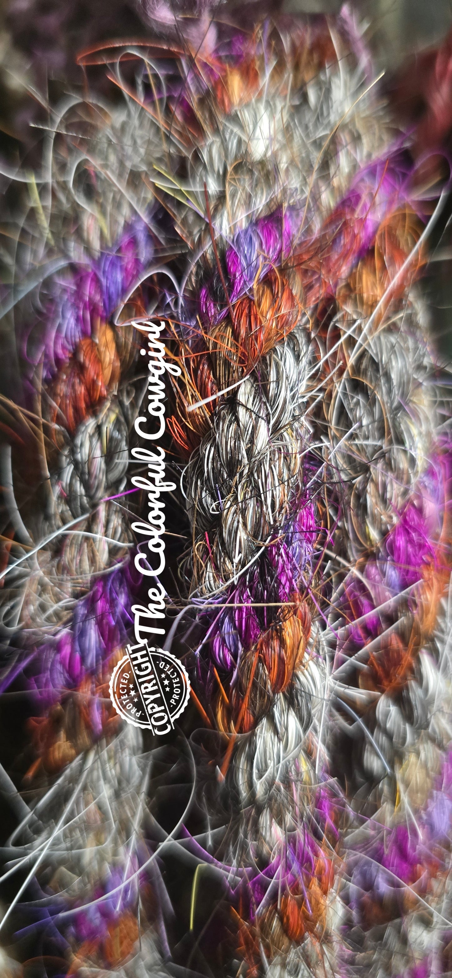 Rusty Raspberry Jewel Mecate