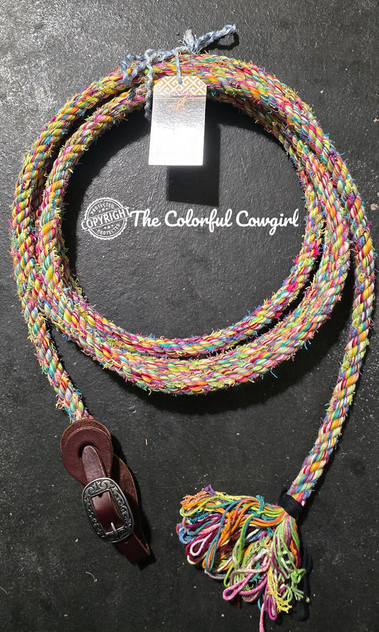 Custom Fuzzy Boho Loop Rein
