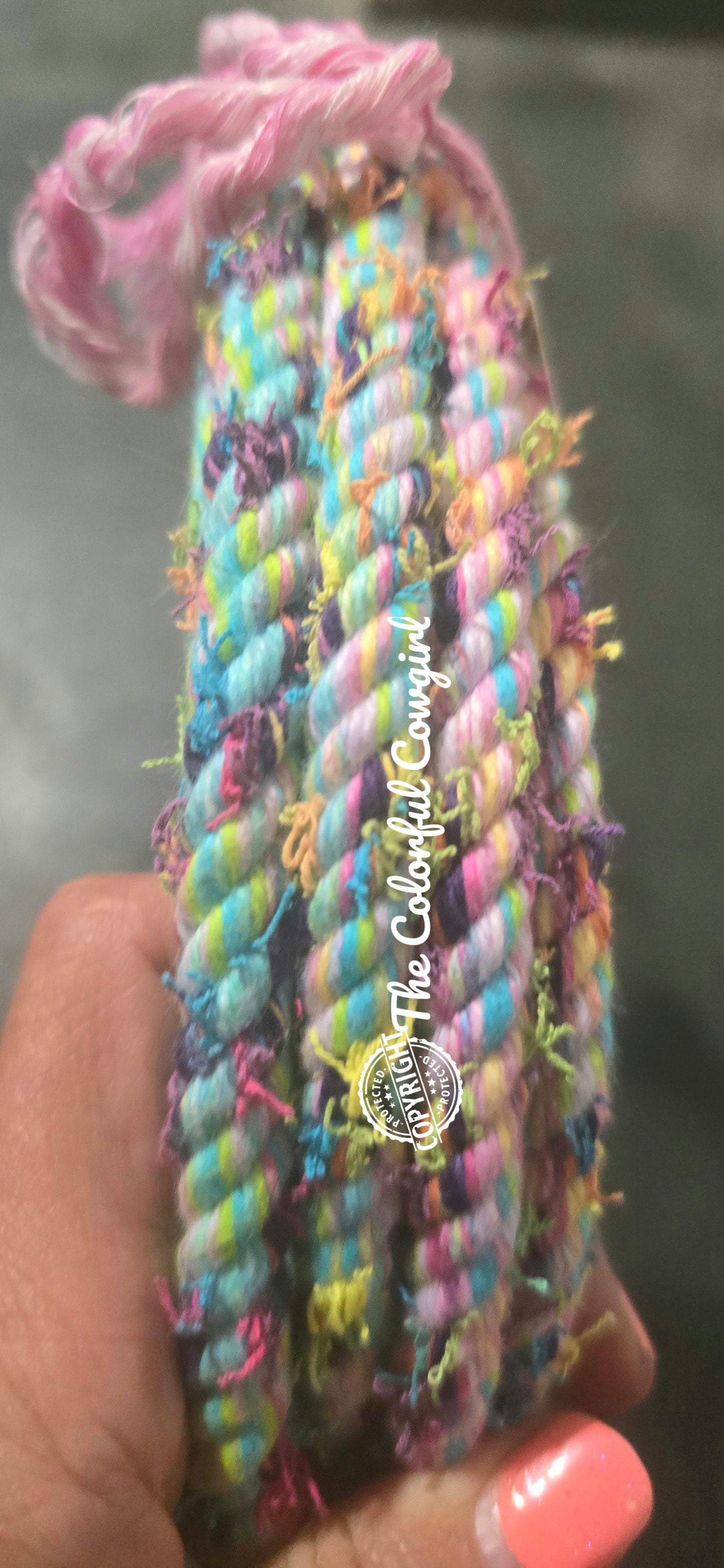 Boho Cotton Mini Pony Mecate