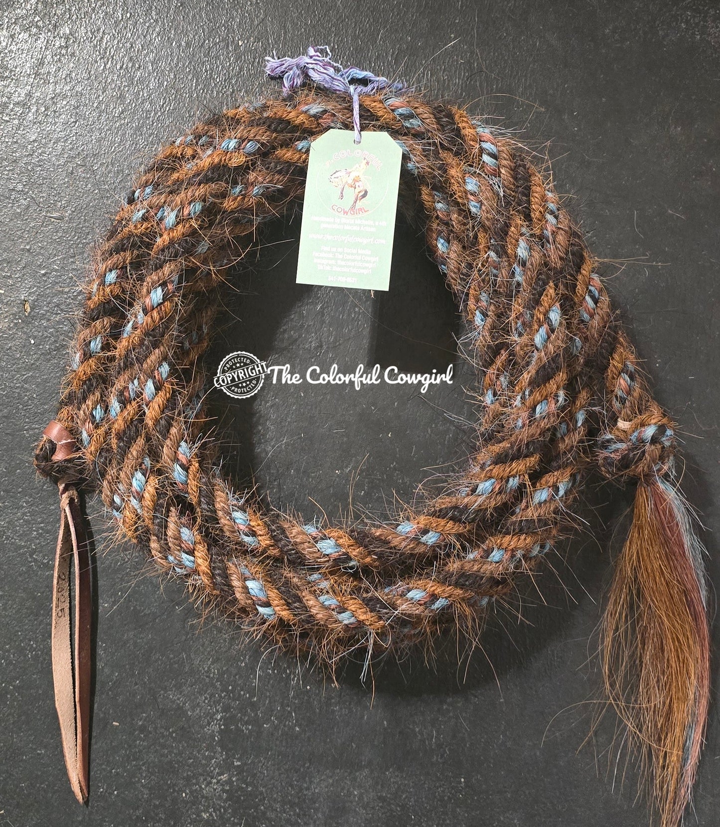 A Touch of Turquoise Mecate