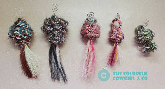 Mecate Ornaments with Tassel