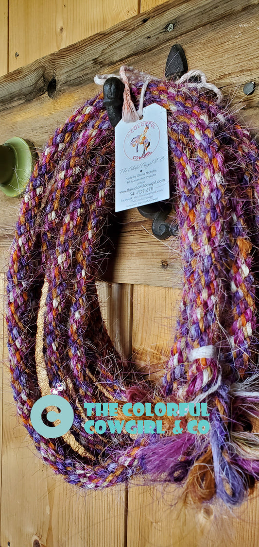 Raspberry Gypsy Boho Mecate