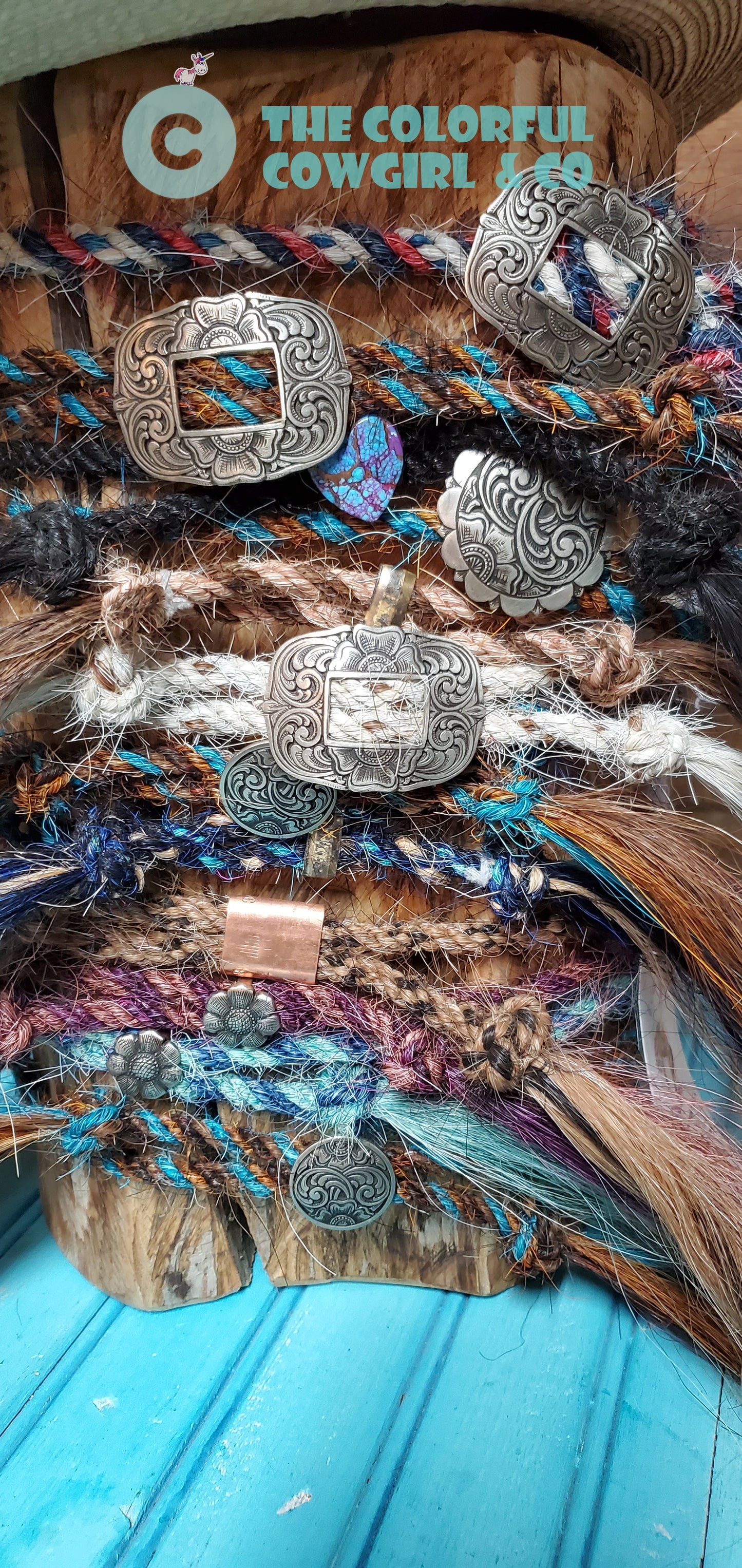 Punchy Mecate Hatbands Available