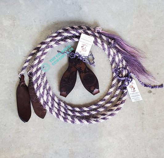 Mane Hair Mecate Split Reins